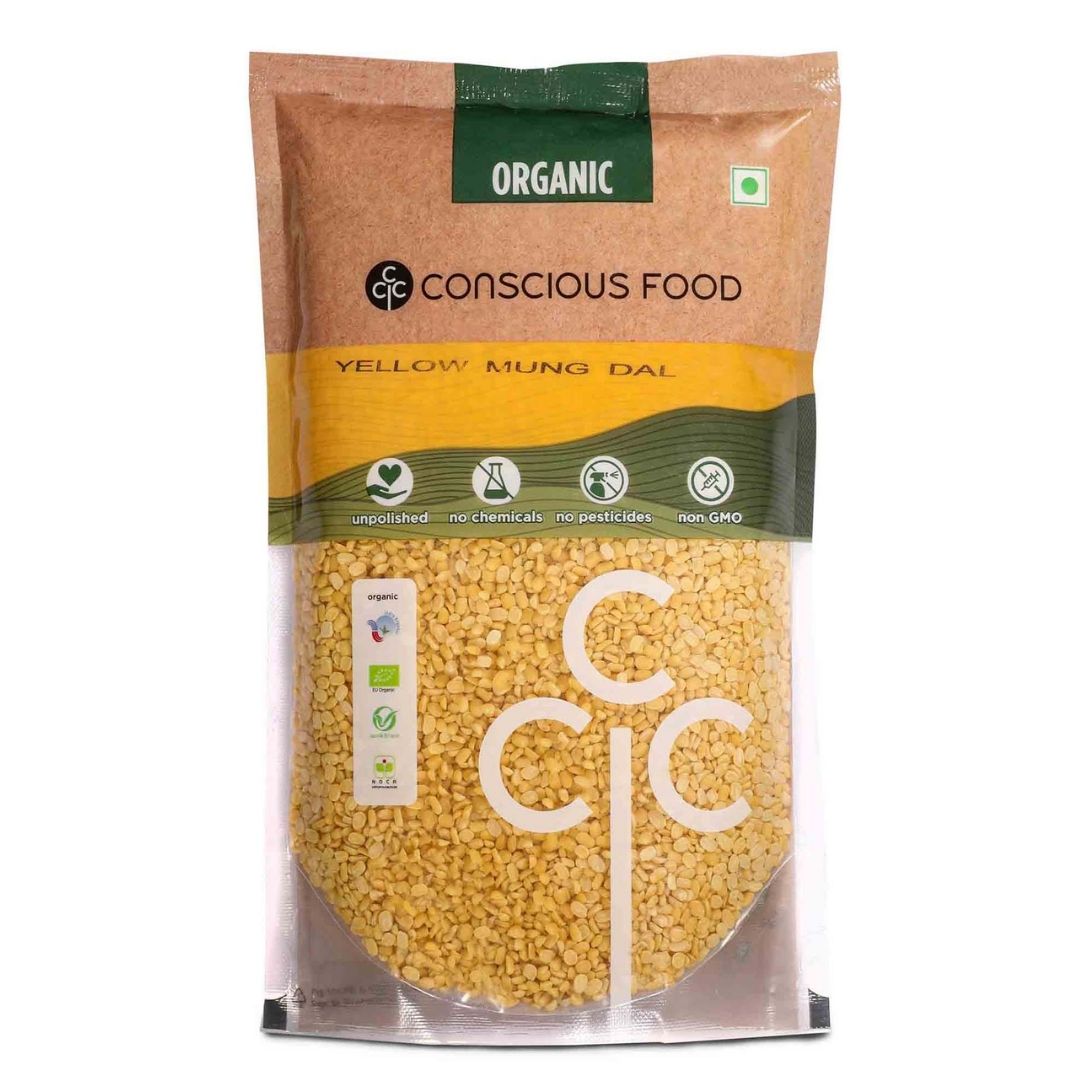 Yellow Mung Dal 1kg Conscious Food