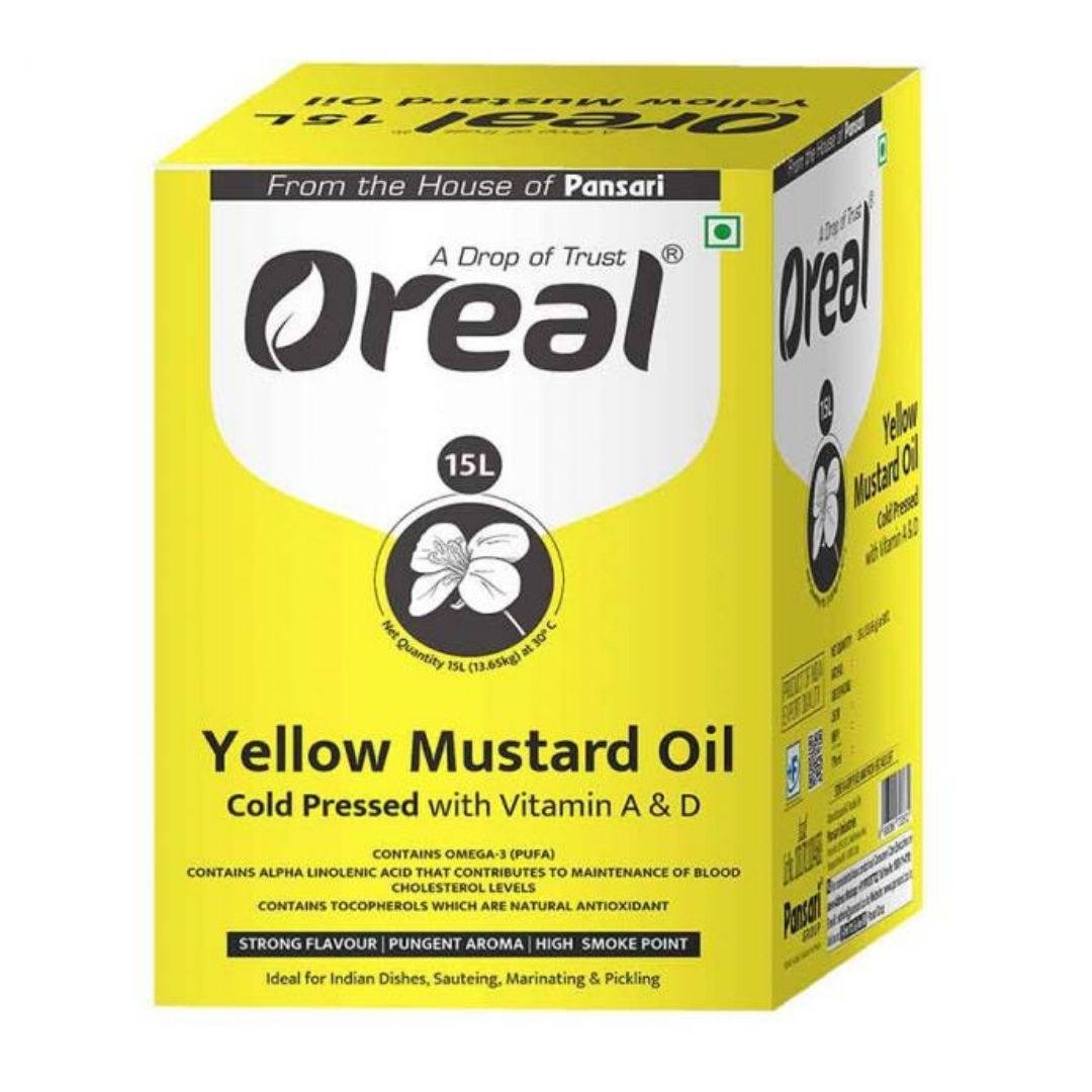 Yellow Mustard Oil 15L OREAL