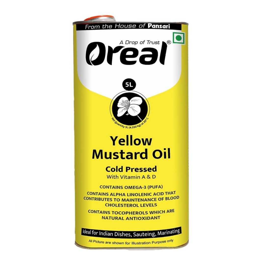 Yellow Mustard Oil 5L  OREAL