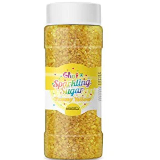 Yummy Yellow Big Sparkling Sugar 75g Glint