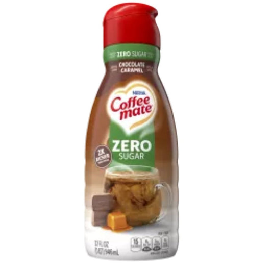 Zero Sugar Chocolate Caramel Liquid Coffee Creamer 946ml Coffee Mate