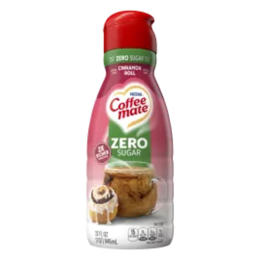 Zero Sugar Cinnamon Roll Flavored Liquid Coffee Creamer 946ml Coffee Mate