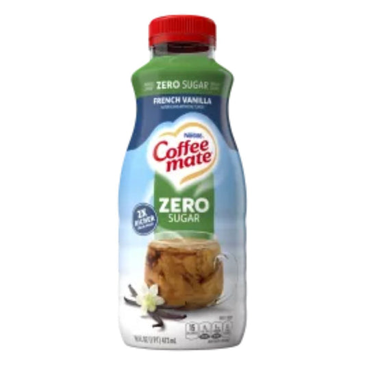 Zero Sugar French Vanilla Liquid Coffee Creamer 473ml Coffee Mate