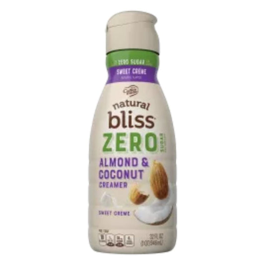 Zero Sugar Sweet Crème Flavored Coffee Creamer 946ml Natural Bliss