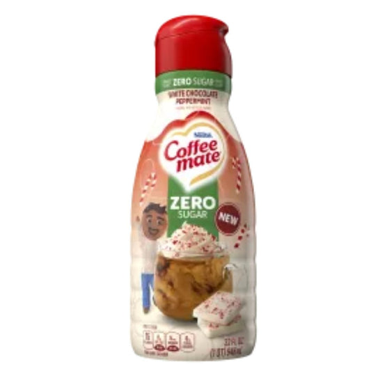 Zero Sugar White Chocolate Peppermint Liquid Coffee Creamer 946ml Coffee Mate