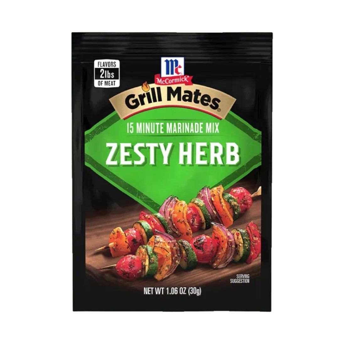 Zesty Herb Marinade Seasoning Mix 30gm Grill Mates