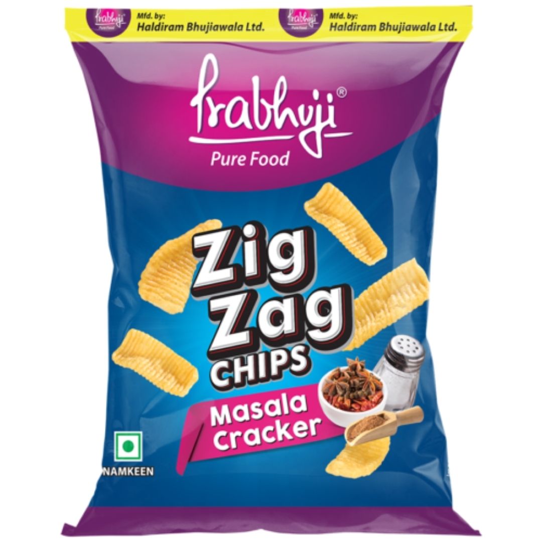 Zig Zag Masala Cracker Chips Prabhuji Pure Food