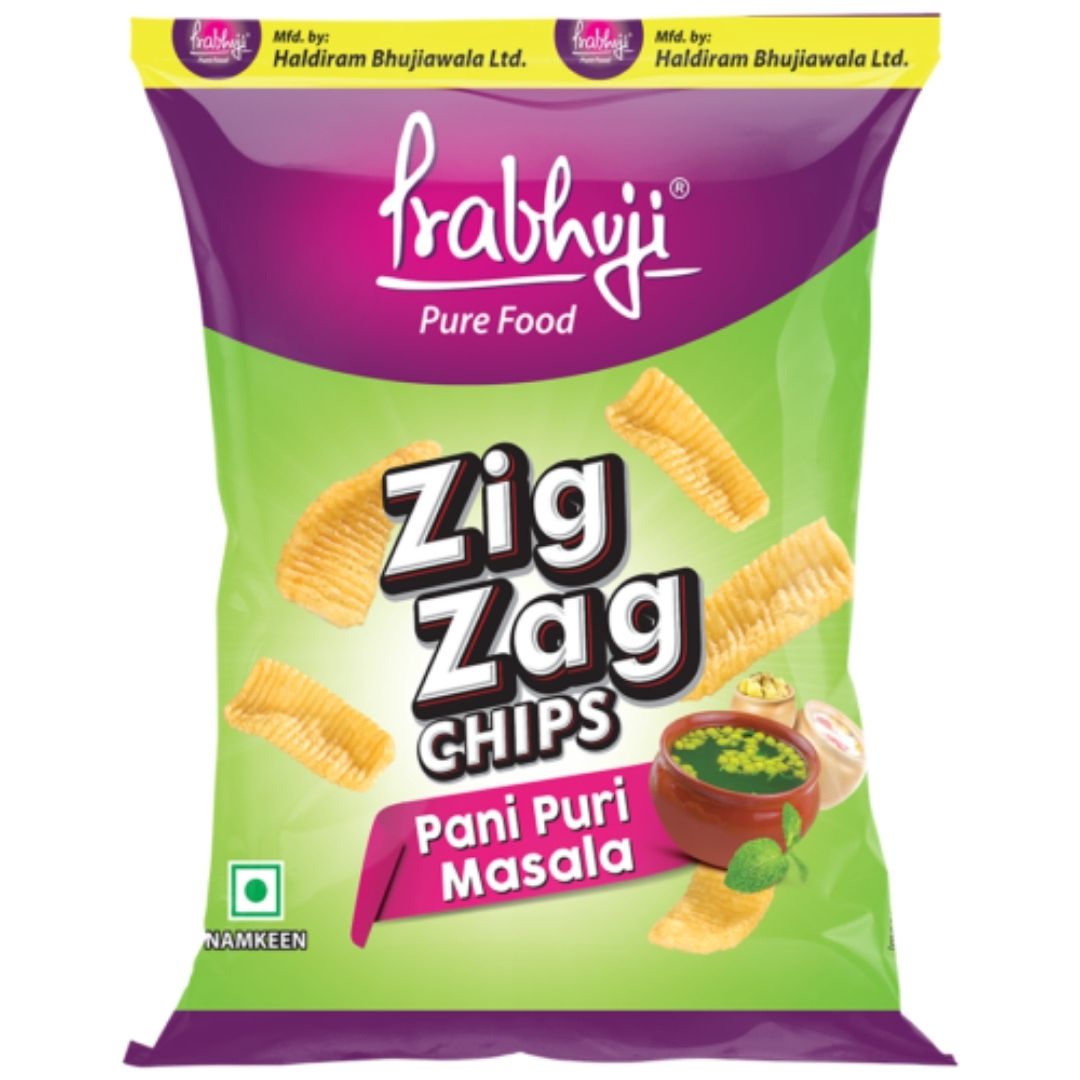 Zig Zag Pani Puri Chips Prabhuji Pure Food