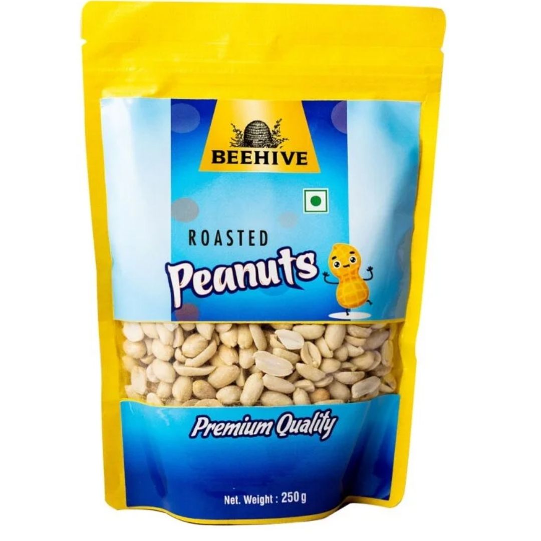 asted Peanuts Salted 250gm Beehive