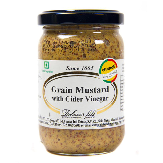 fils Grain Mustard with Cider Vinegar Delouis