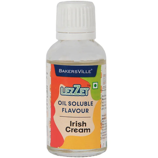 irish Cream  Lezzet Oil Soluble Flavour 30ml Bakersville