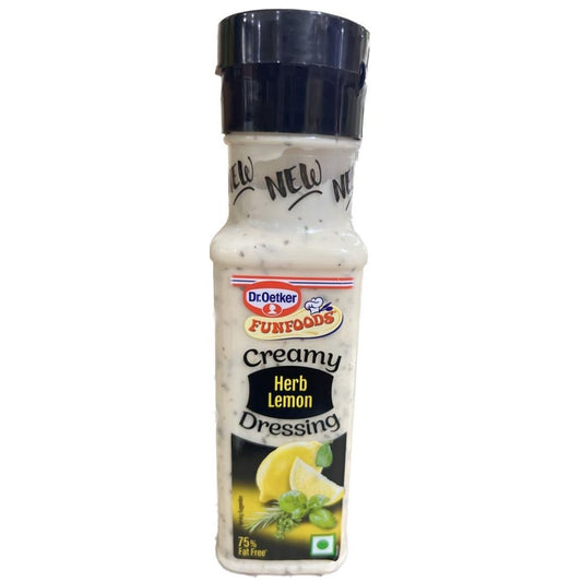 Funfoods Reamy Herb Lemon Dressing 210gm Dr.Oetker