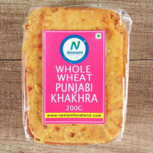 whole wheat punjabi khakhra 200 gm NEELAM